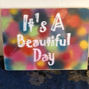 black dog sign | Wall Decor | Its A Beautiful Day Wood Sign Hand ...
